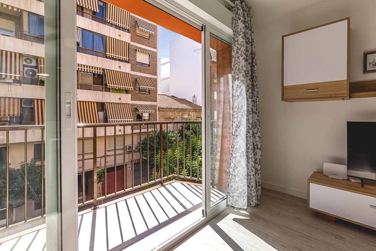 Luminoso Y Acogedor Apartamento Con Ac Alicante Esterno foto