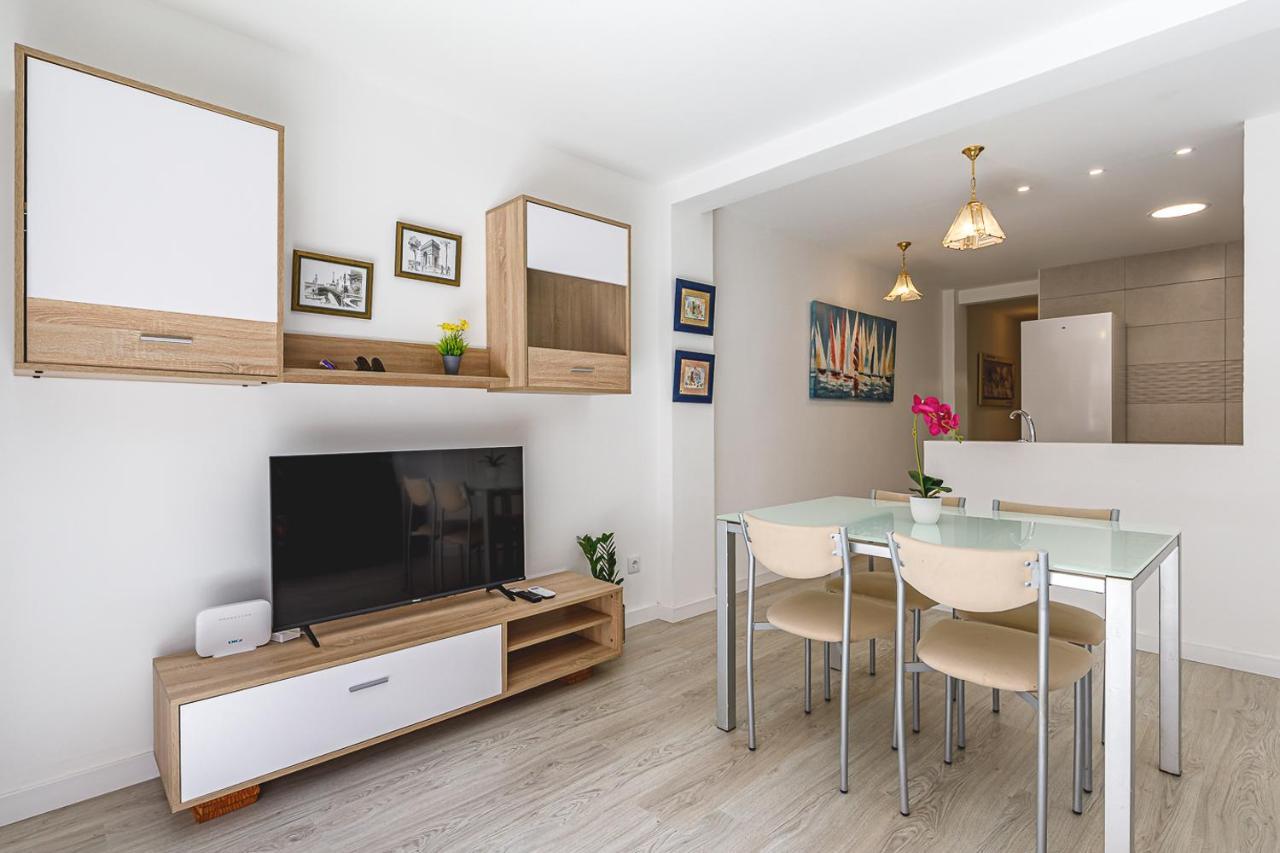 Luminoso Y Acogedor Apartamento Con Ac Alicante Esterno foto